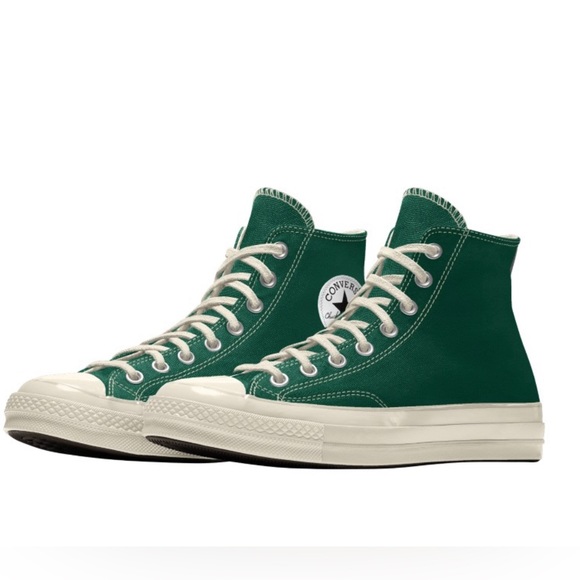 Custom Green Chuck 70s - Picture 1 of 3